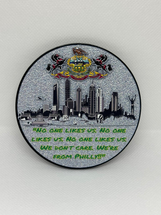 4" City Of Brotherly Love (Philadelphia Challenge Coin)