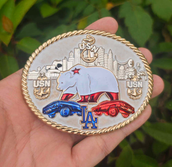 (PRE-SALE) 3.5” CALI BELT BUCKLE